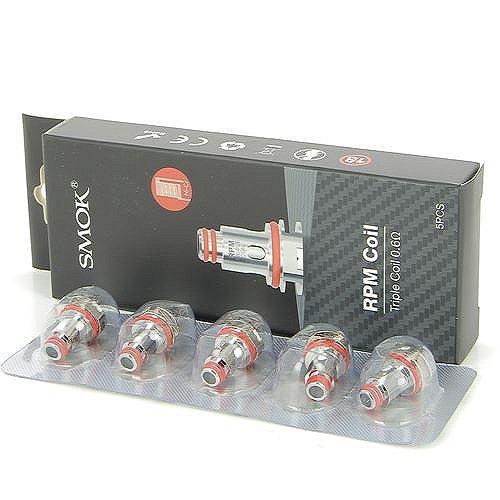 Pack de 5 résistances Triple 0.6ohm RPM40 Smok