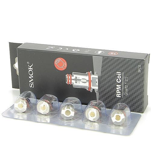 Pack de 5 résistances Quartz 1.2ohm RPM40 Smok