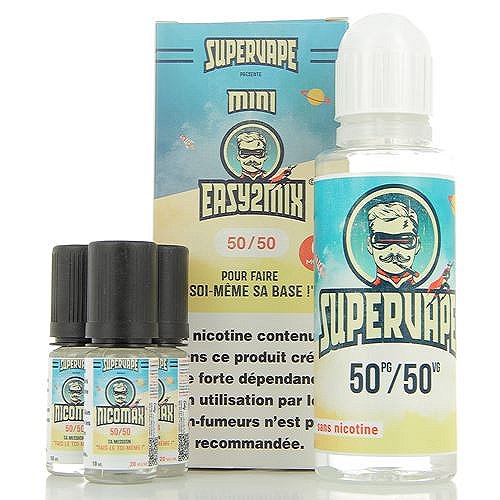 Base Mini Easy 2 Mix 50/50 06mg 100ml SuperVape