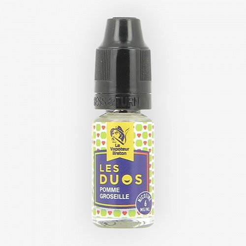 Pomme Groseille Les Duos Le Vapoteur Breton 10ml