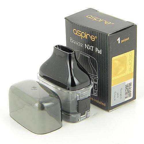 Cartouche de remplacement 5.4ml + 1 résistance Mesh 0.8ohms Breeze NXT Aspire