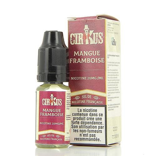 Mangue Framboise Nic Salts Cirkus VDLV 10ml