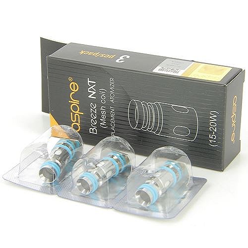 Pack de 3 résistances Mesh 0.8ohm Breeze NXT Aspire