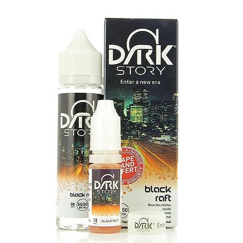 Black Raft Dark Story Alfaliquid 50ml + Black Raft Dark Story Alfaliquid 10ml 18mg