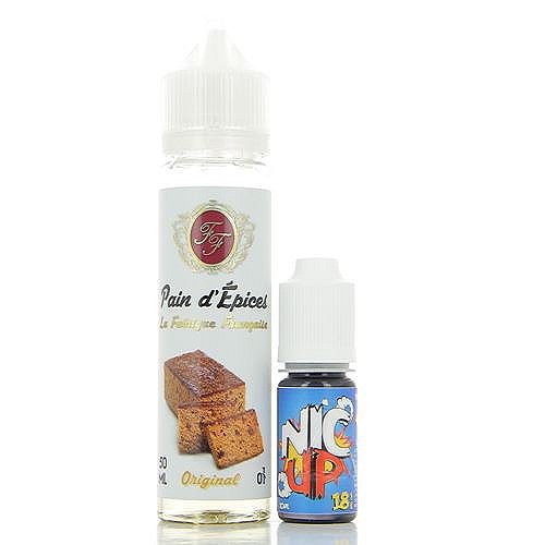 Pain D'Épices La Fabrique Française 50ml + Booster Nic Up 10ml 18mg