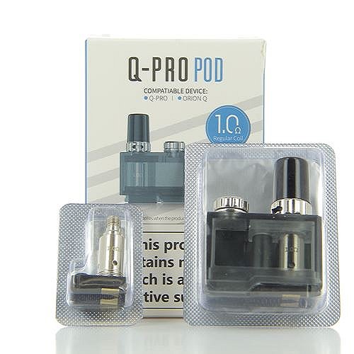 Cartouche 2ml + 2 résistances 1 ohm Orion Q Pro Lost Vape
