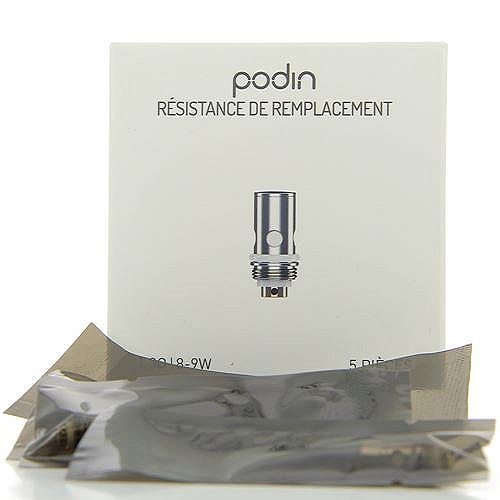 Pack de 5 résistances Kal 1.3 ohm Podin Innokin