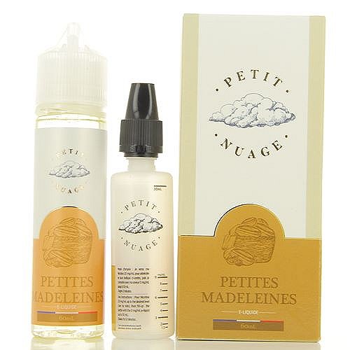 Petites Madeleines Petit Nuage 60ml + Fiole Vide 30ml Graduée