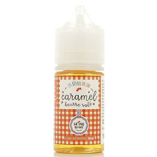 Caramel Beurre Salé Concentré Le Coq Qui Vape Premium 30ml