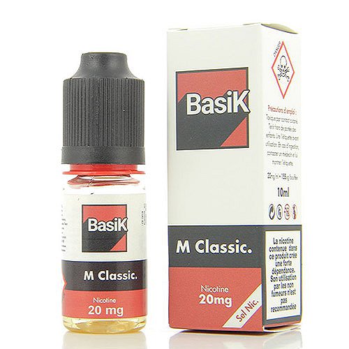 M Classic Nic Salt BasiK Cloud Vapor 10ml