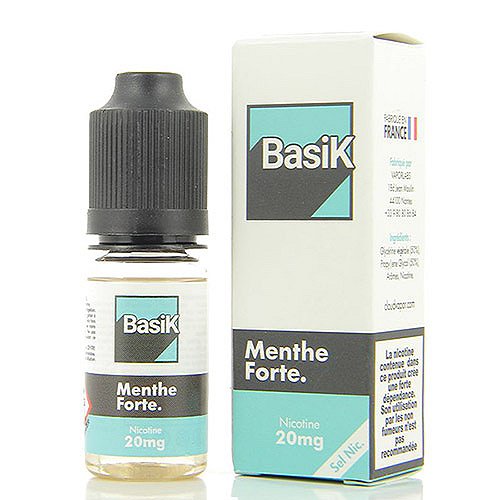 Menthe Forte Nic Salt BasiK Cloud Vapor 10ml