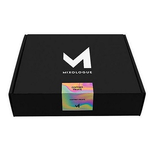 Coffret Fruités 8x30ml 00mg + 4 fioles vides 60ml + Recettes Mixologue