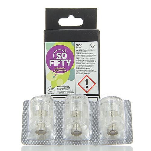 Pack de 3 Pods de 1.8ml Menthocalyptus Alfaliquid Slym Aspire 11mg