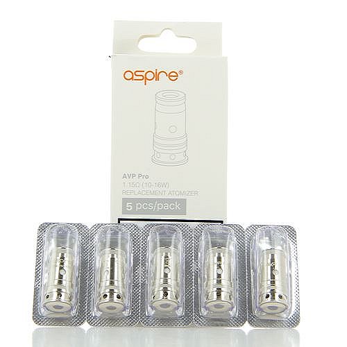 Pack de 5 résistances AVP Pro Aspire