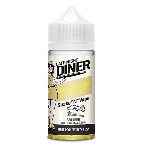 Bananas Foster Pie Late Night Diner 50ml