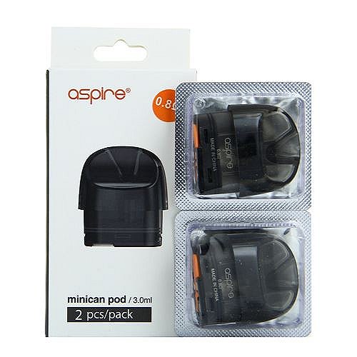 Pack de 2 pods + résistance Mesh Minican Aspire