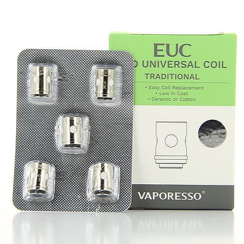 Pack de 5 résistances Traditional EUC Clapton 0.5ohm Vaporesso