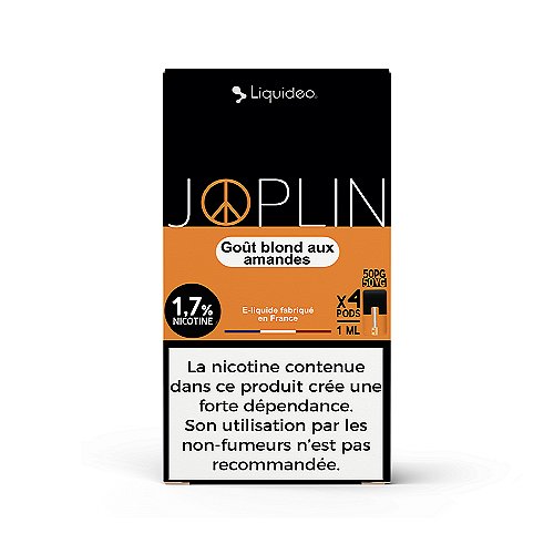 Pack de 4 Pods de 1ml Joplin W Pod (W Cig) Liquideo
