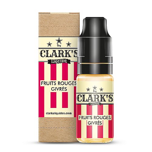 Fruits Rouges Givrés Clark's Liquide 10ml