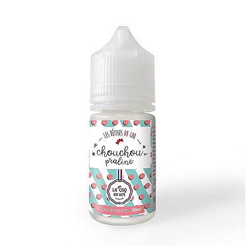 Chouchou Praline Concentré Le Coq Qui Vape Premium 30ml