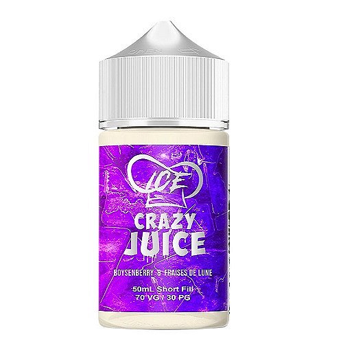 Boysenberry & Fraises De Lune Ice Crazy Juice Mukk Mukk 50ml