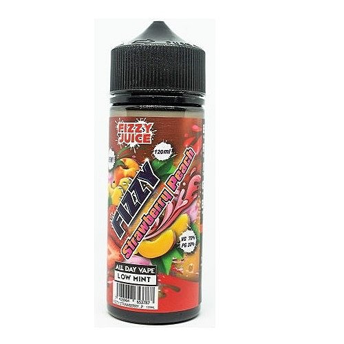 Fizzy Strawberry Peach Fizzy Juice Mohawk & Co 100ml