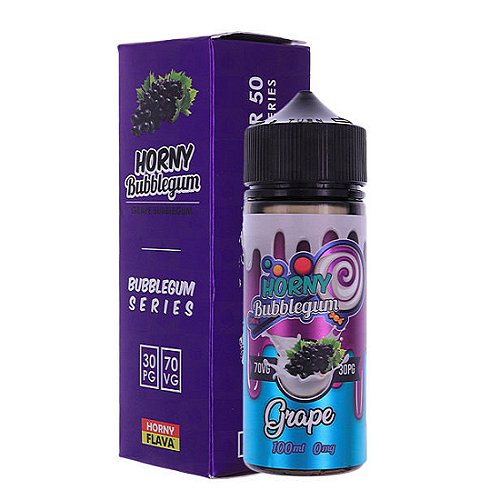 Grape Bubblegum Horny Flava 100ml