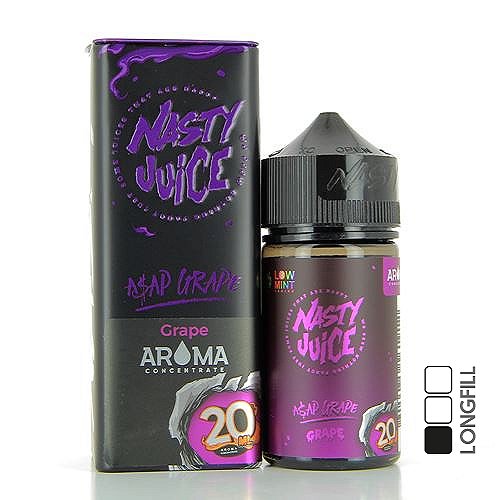 Asap Grape LongFill Nasty Juice 20ml