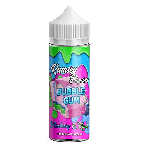 Blueberry & Kiwi Bubble Gum Ramsey E-Liquids 100ml