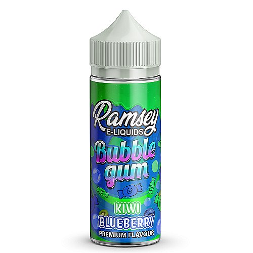 Blueberry & Kiwi Bubble Gum Ramsey E-Liquids 100ml