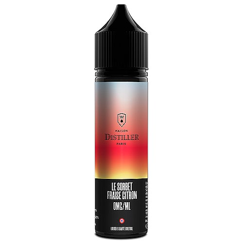 Le Sorbet Fraise Citron Premiers Crus Maison Distiller Paris 50ml