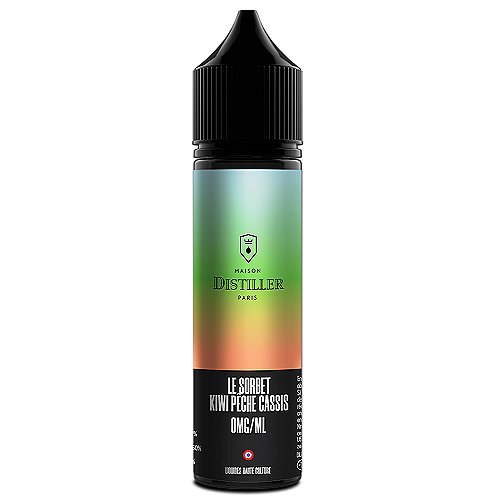 Le Sorbet Kiwi Pêche Cassis Premiers Crus Maison Distiller Paris 50ml