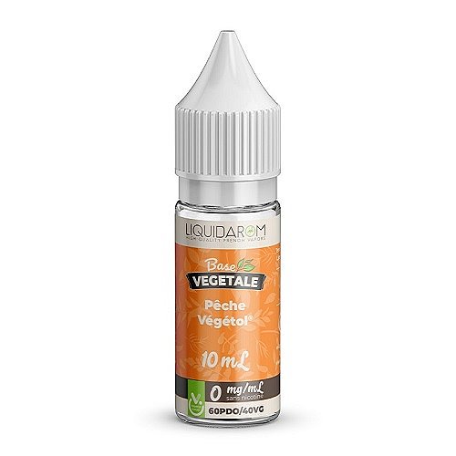 Pêche Base Végétale By Liquidarom 10ml
