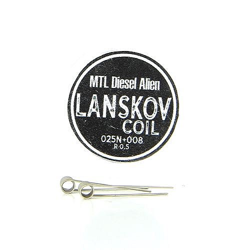 Boîte de 2 coils MTL Alien Diesel 0.25ni+0.08ni 0.5ohm Lanskov