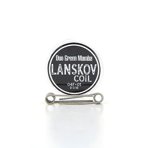 Boîte de 2 coils Duo Mamba 0.4f+0.01ni 0.16ohm Lanskov