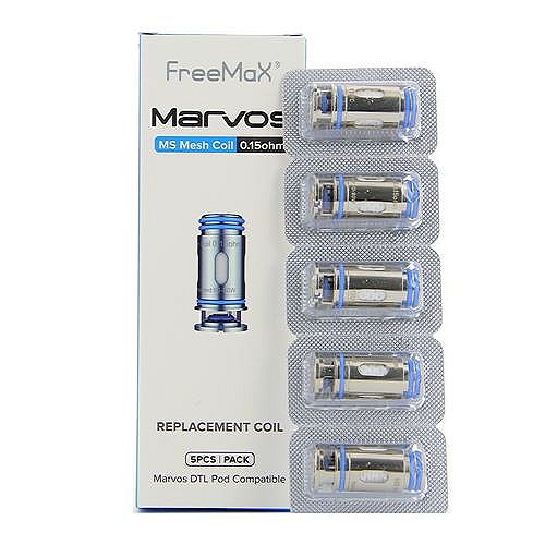 Pack de 5 résistances Mesh Marvos Freemax