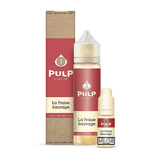 Pack 50ml + 10ml La Fraise Sauvage Pulp - 03mg