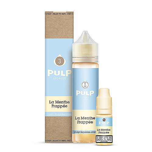 Pack 50ml + 10ml La Menthe Frappée Pulp - 03mg