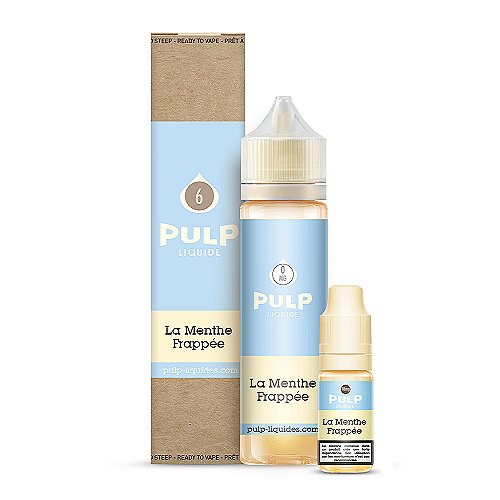 Pack 40ml + 2x10ml La Menthe Frappée Pulp - 06mg