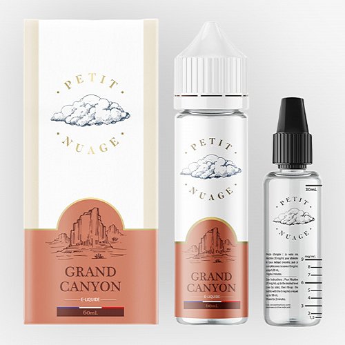 Grand Canyon Petit Nuage 60ml + Fiole Vide 30ml Graduée