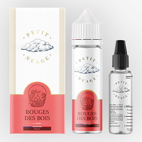 Rouges Des Bois Petit Nuage 60ml + Fiole Vide 30ml Graduée