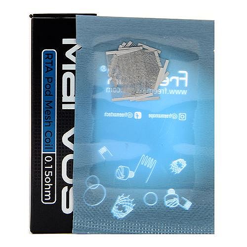 Pack de 10 résistances Mesh RTA Marvos Freemax