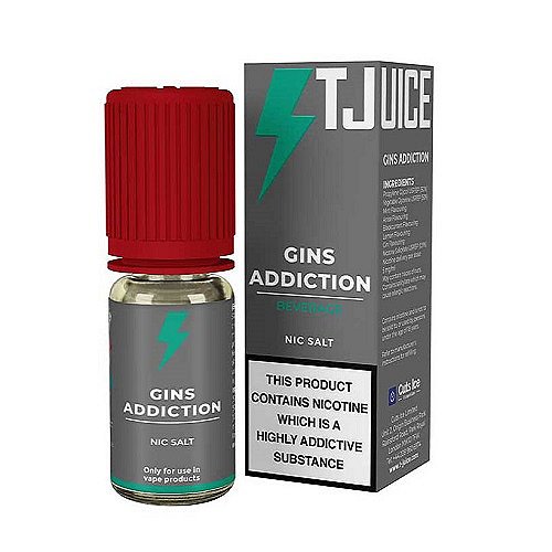Gins Addiction Nic Salts T-Juice 10ml