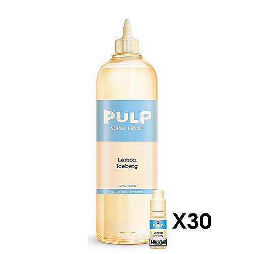 Pack 1L + 30x10ml 18mg Lemon Iceberg Pulp Super Frost