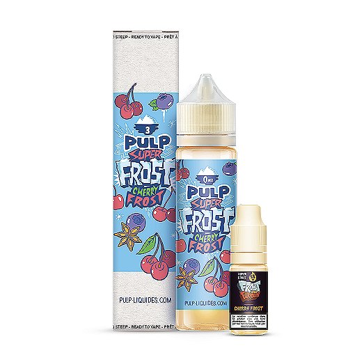 Pack 50ml + 10ml Cherry Frost Super Frost And Furious Pulp - 03mg