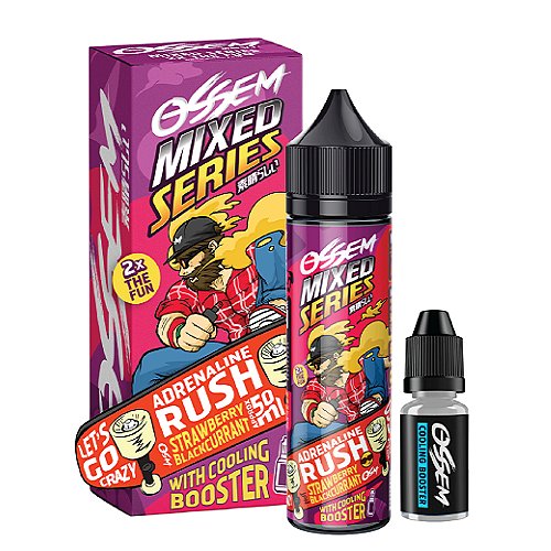 Adrenaline Rush Mixed Ossem 50ml + Additif Cooling 2ml