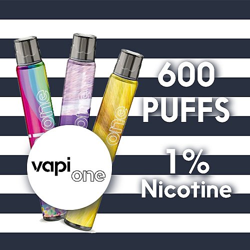 Puff Vapi One 600 1%