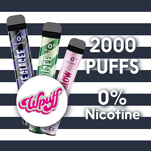 Puff Wpuff 2000 Liquideo 0%