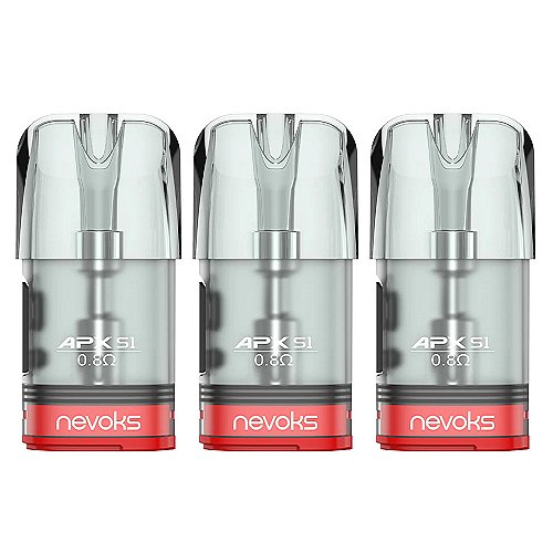 Pack de 3 Pods 2ml + résistance APX Nevoks