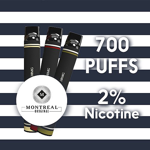 Puff MTLO 700 2% Montreal Original